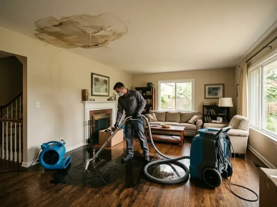 attic-pipe-burst-ceiling-drip-008 — frequently asked questions, Water Damage Restoration & Carpet Care in North Lakes, AK